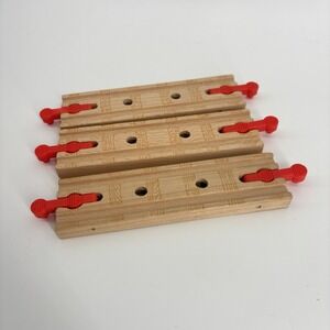 Thomas & Friends Wooden Railway Sure Fit Tracks Lot Of 3 Train Tank Engine